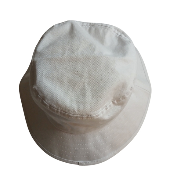 CPTN Apparel Bucket Hat/ Soul Mates/ Embroidered 100% Cotton White Canvas - Picture 5 of 12